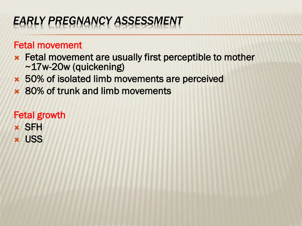 early pregnancy assessment 1