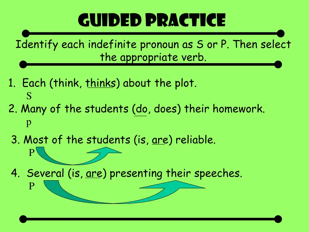 guided practice