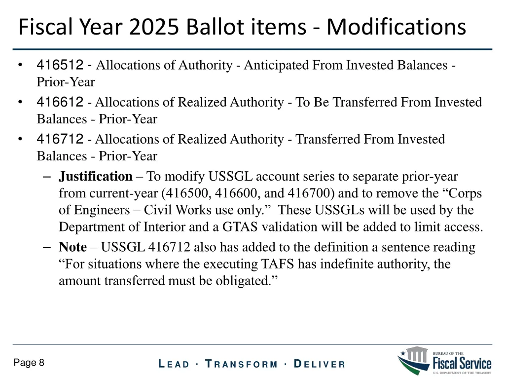 fiscal year 2025 ballot items modifications 1