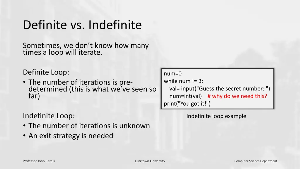 definite vs indefinite