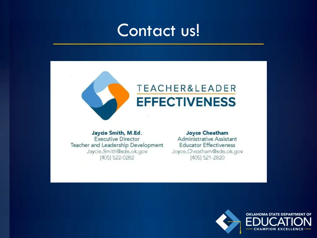 contact us
