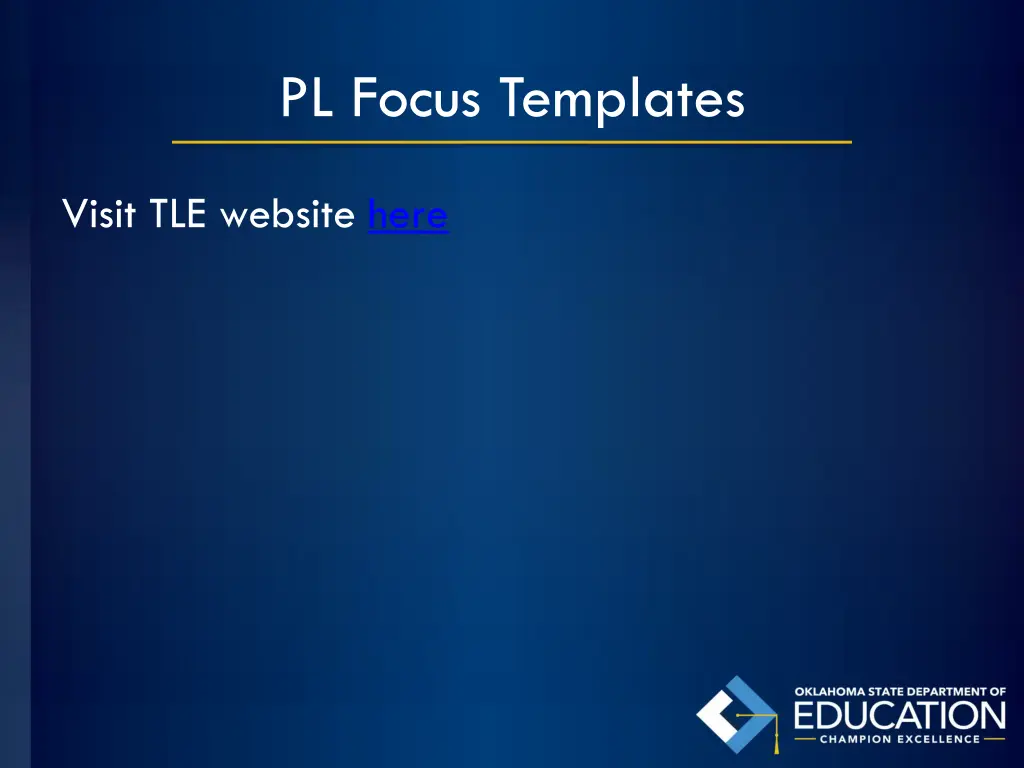 pl focus templates