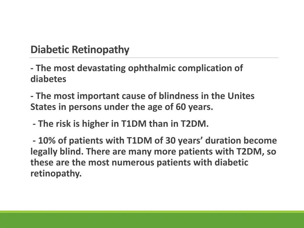 diabetic retinopathy