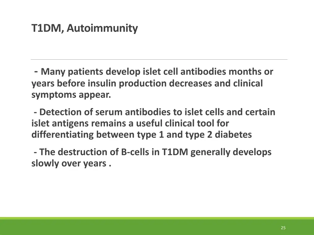 t1dm autoimmunity 1