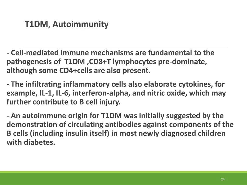 t1dm autoimmunity
