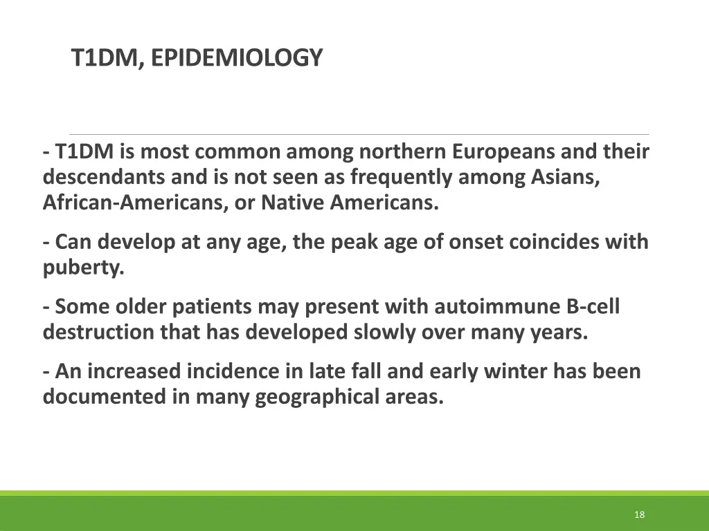 t1dm epidemiology