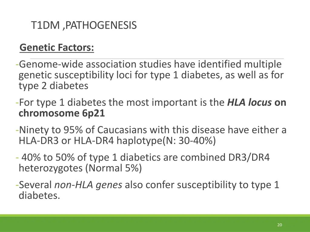 t1dm pathogenesis 1