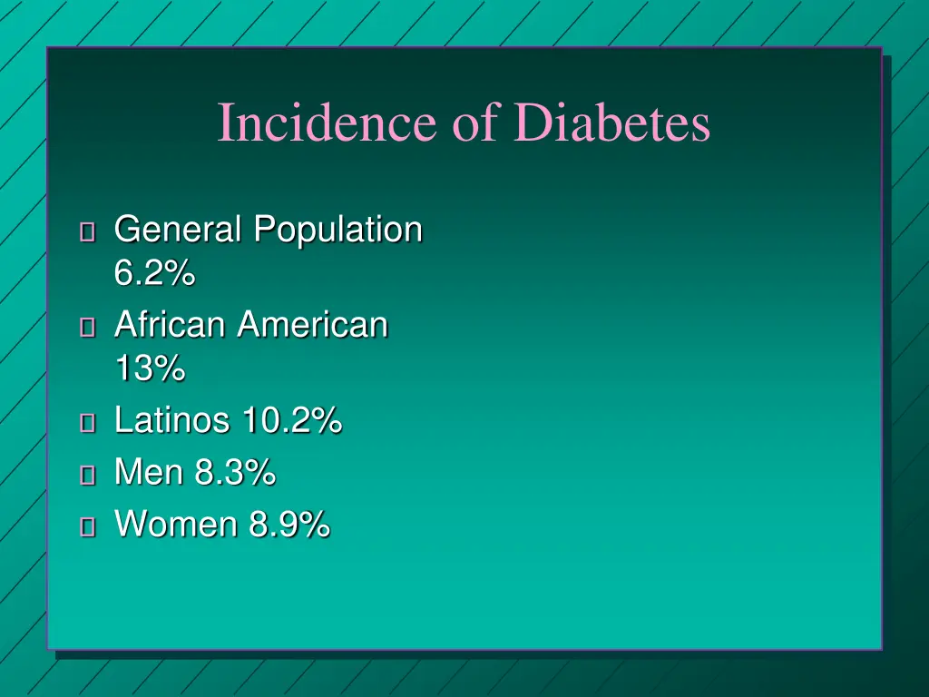 incidence of diabetes 1