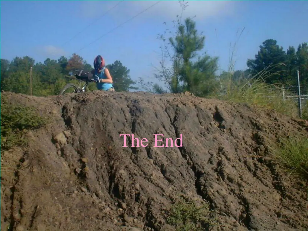 the end