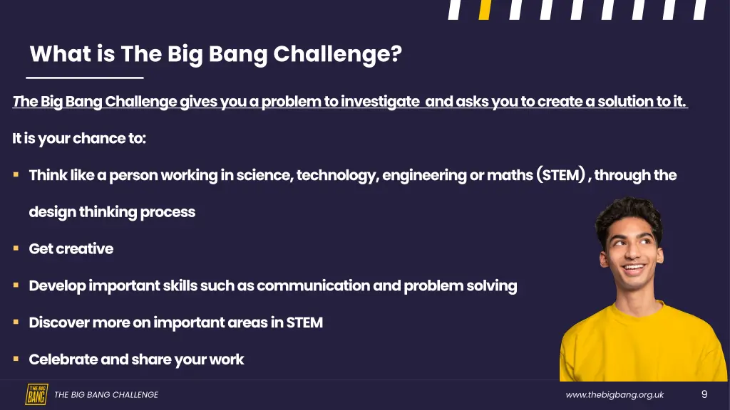 what is the big bang challenge