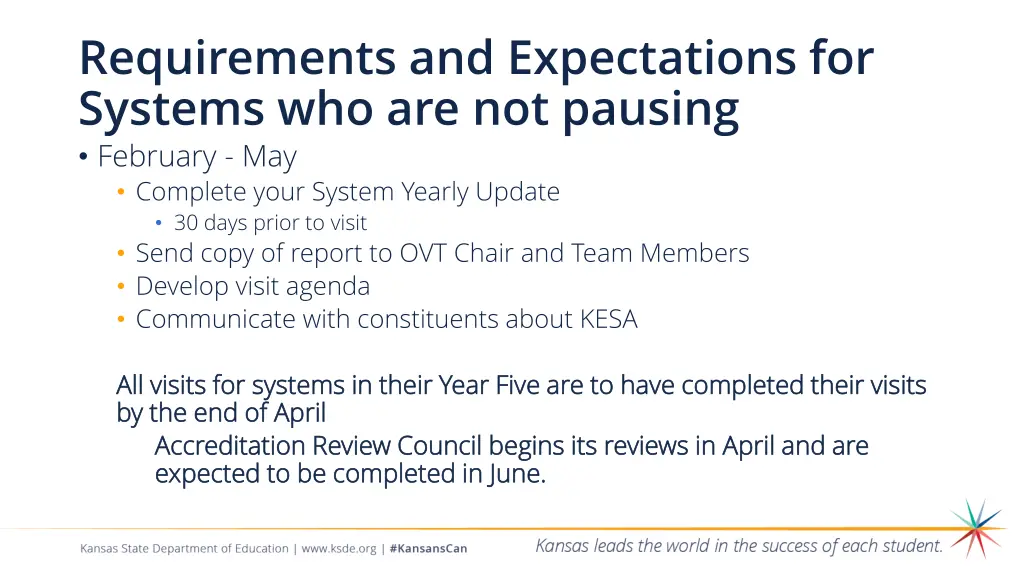 requirements and expectations for systems 2