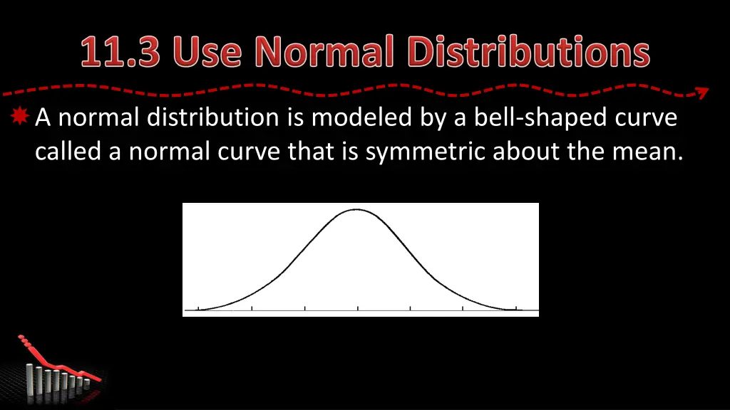 a normal distribution is modeled by a bell shaped