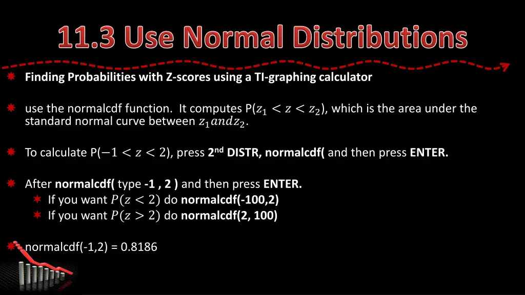 finding probabilities with z scores using
