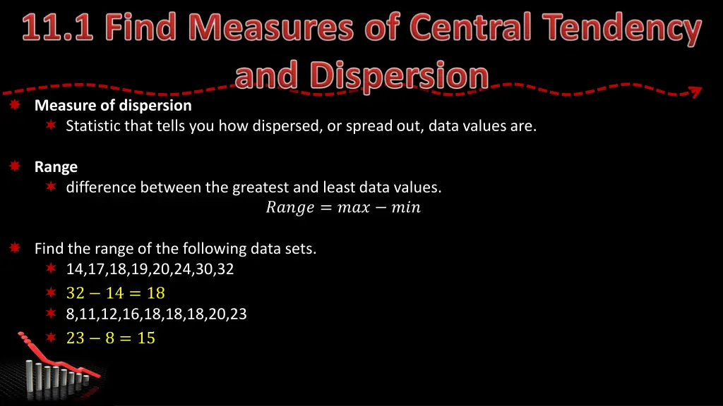measure of dispersion statistic that tells