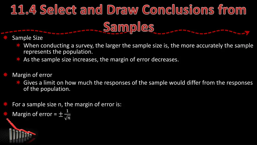 sample size when conducting a survey the larger