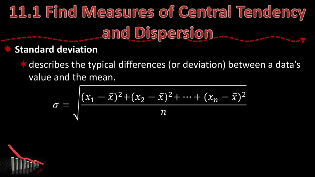 standard deviation describes the typical