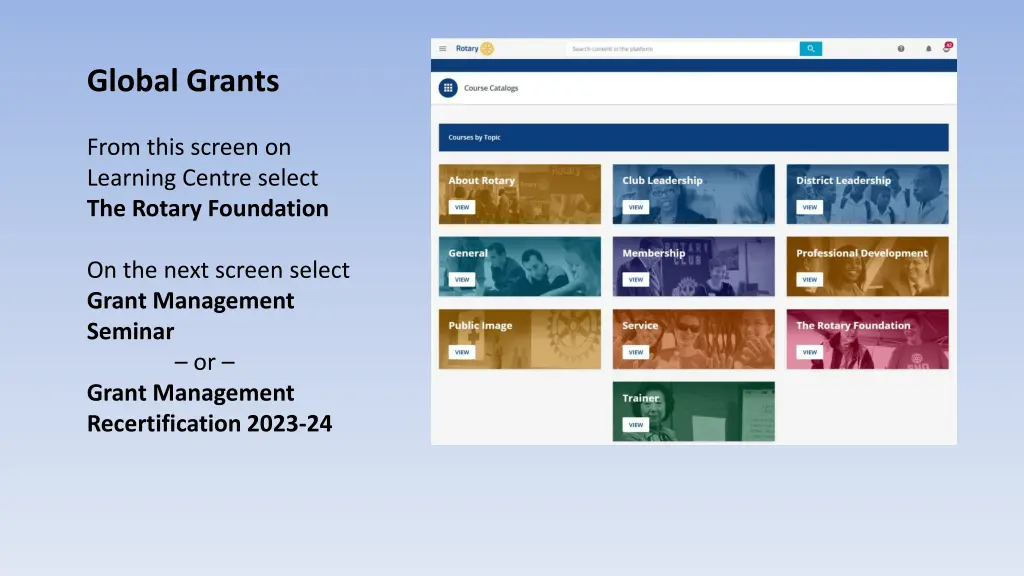 global grants