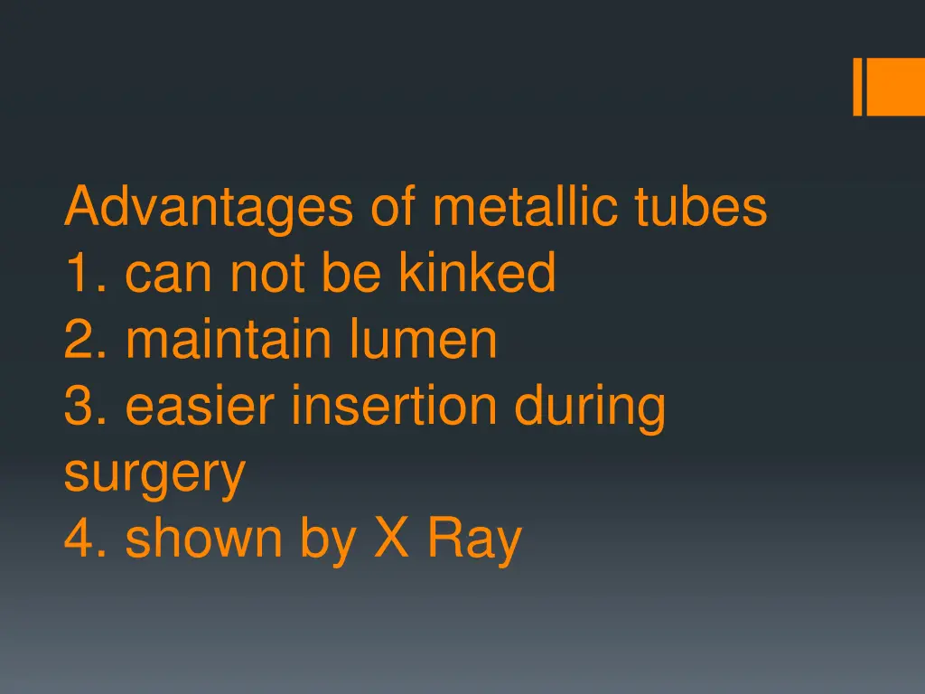 advantages of metallic tubes 1 can not be kinked