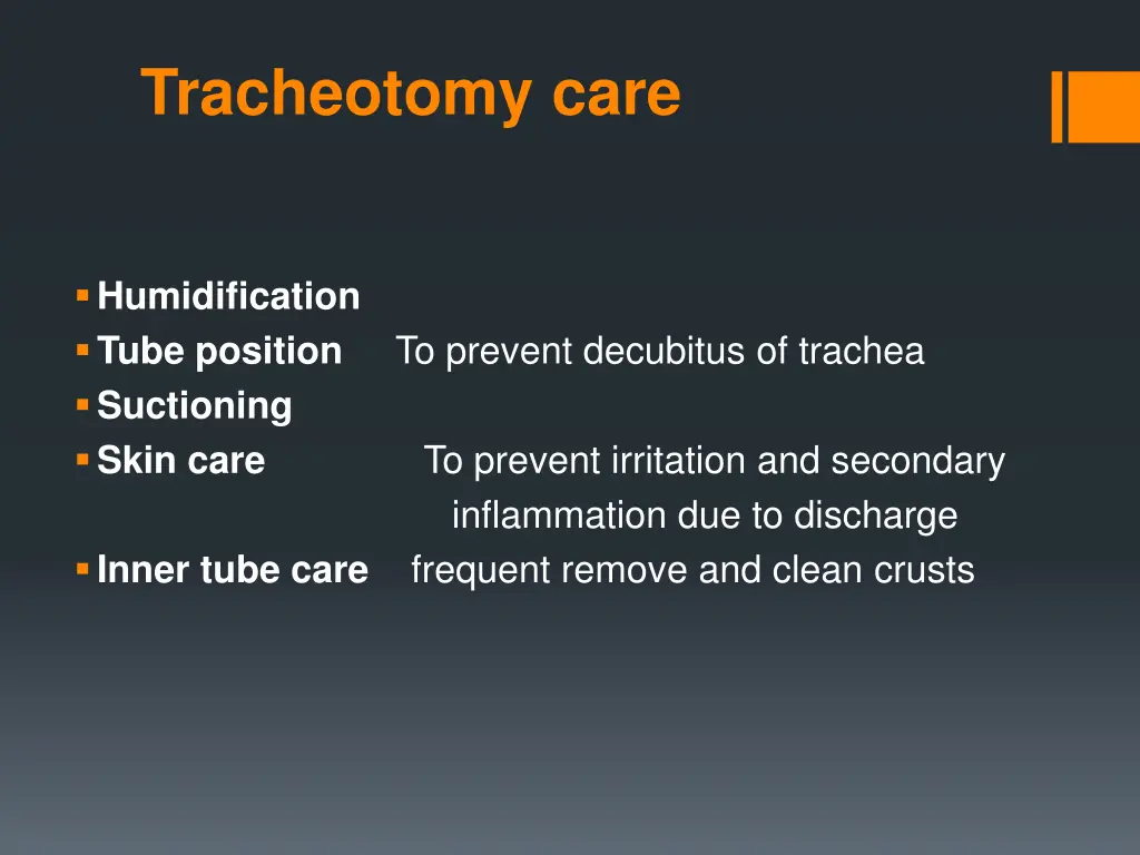 tracheotomy care