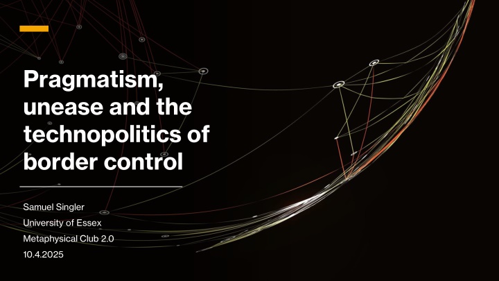 pragmatism unease and the technopolitics