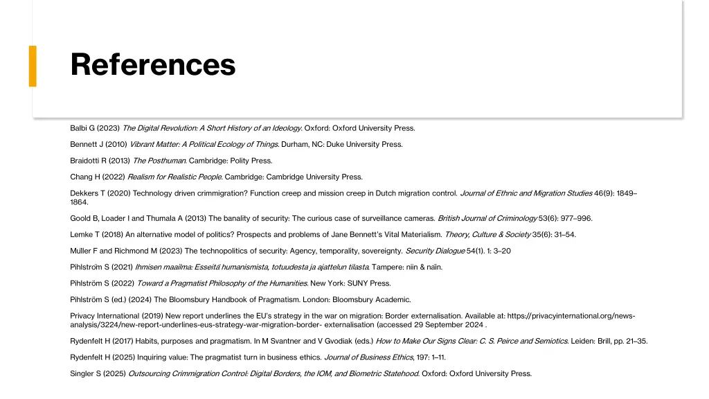 references
