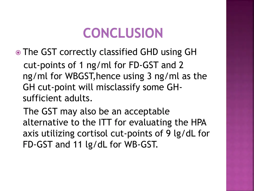 conclusion