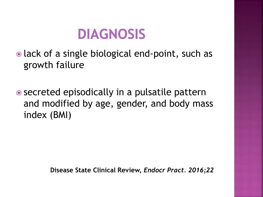 diagnosis