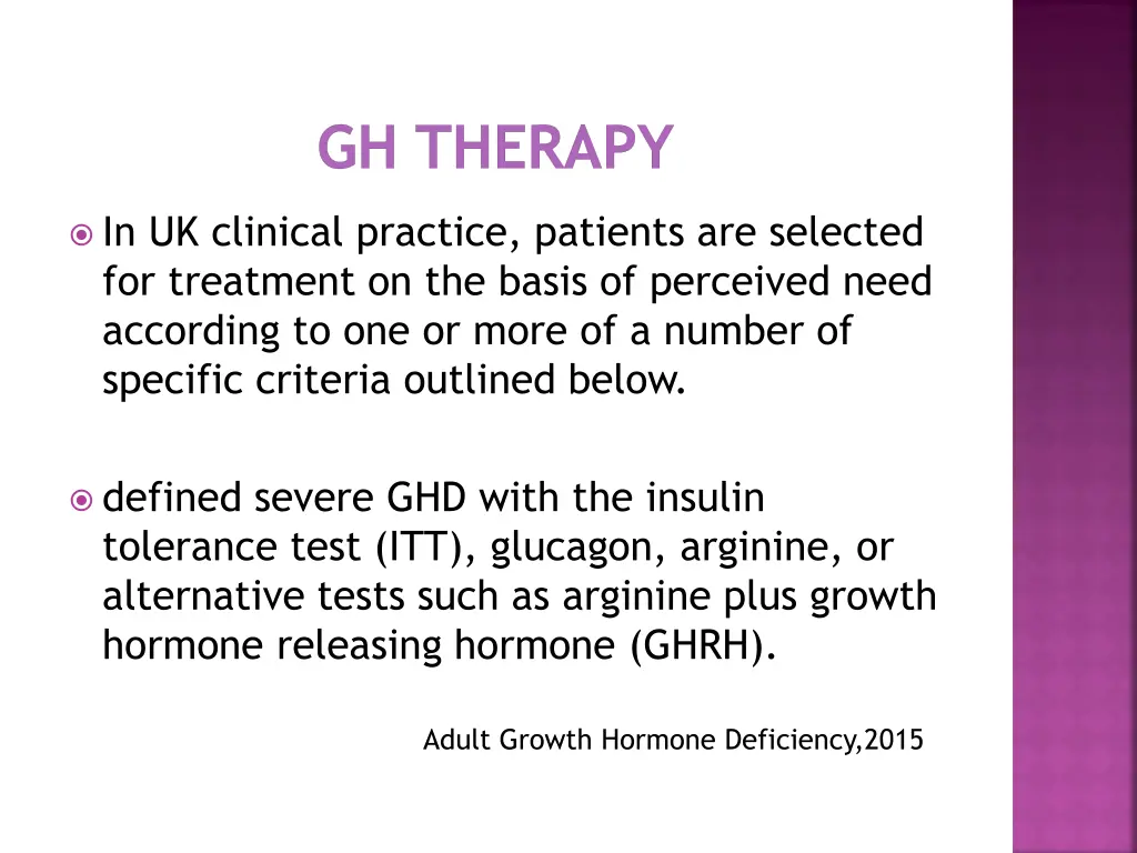 gh therapy