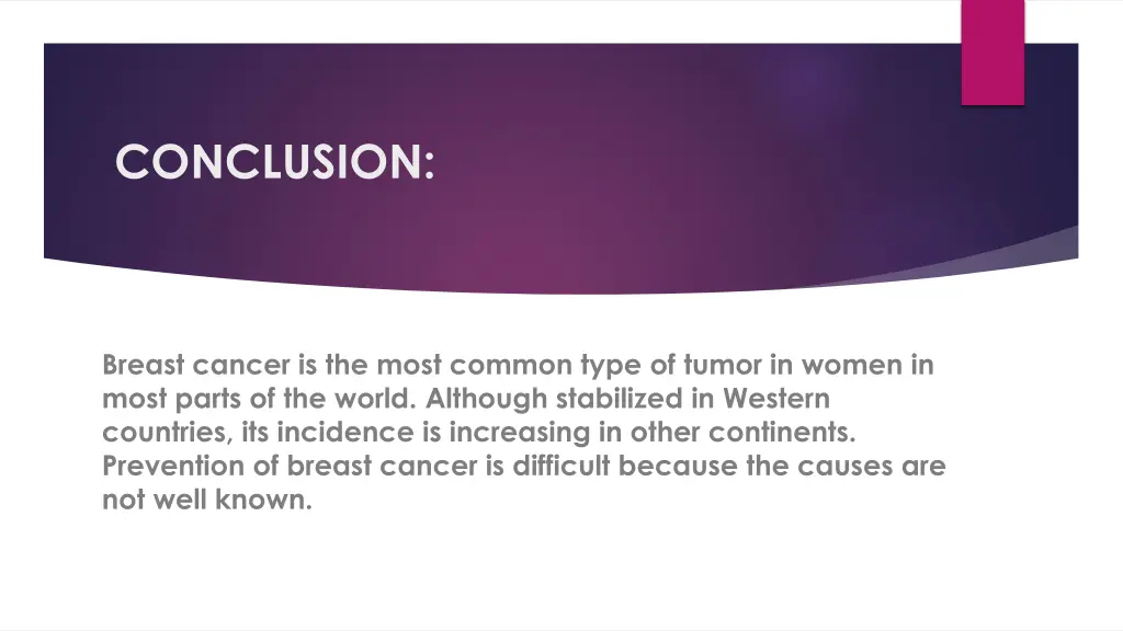 conclusion