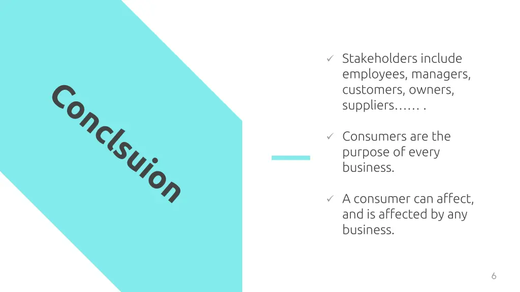 stakeholders include employees managers customers