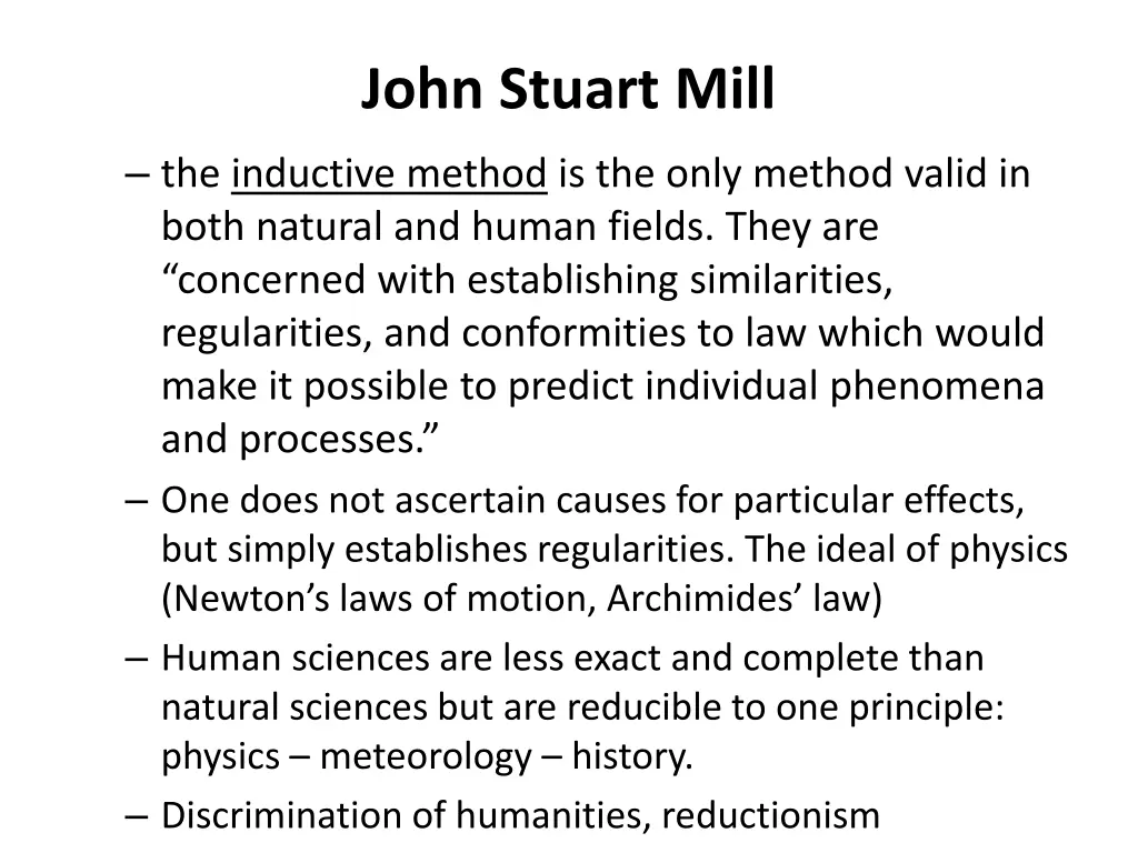 john stuart mill