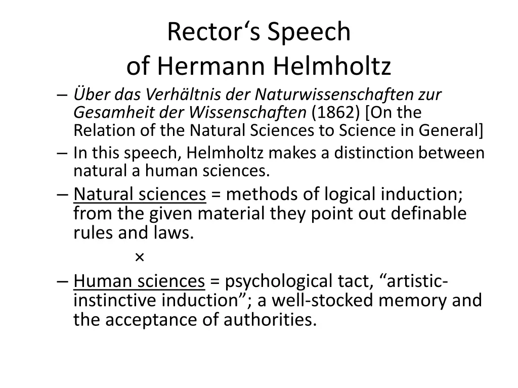 rector s speech of hermann helmholtz ber das verh