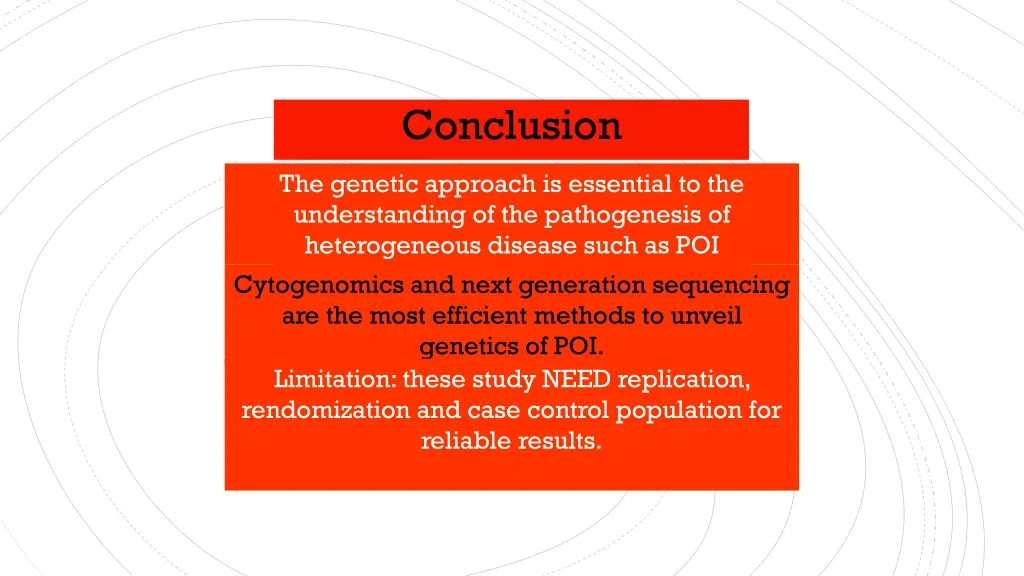 conclusion