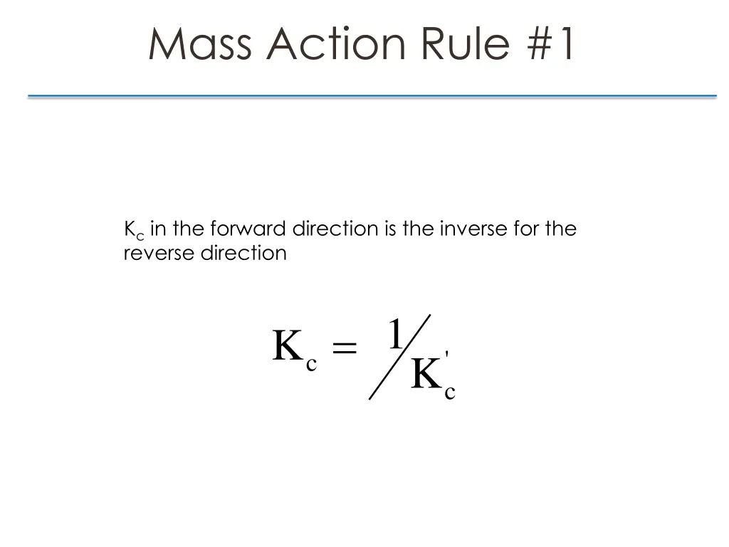 mass action rule 1