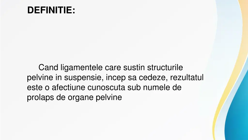 definitie