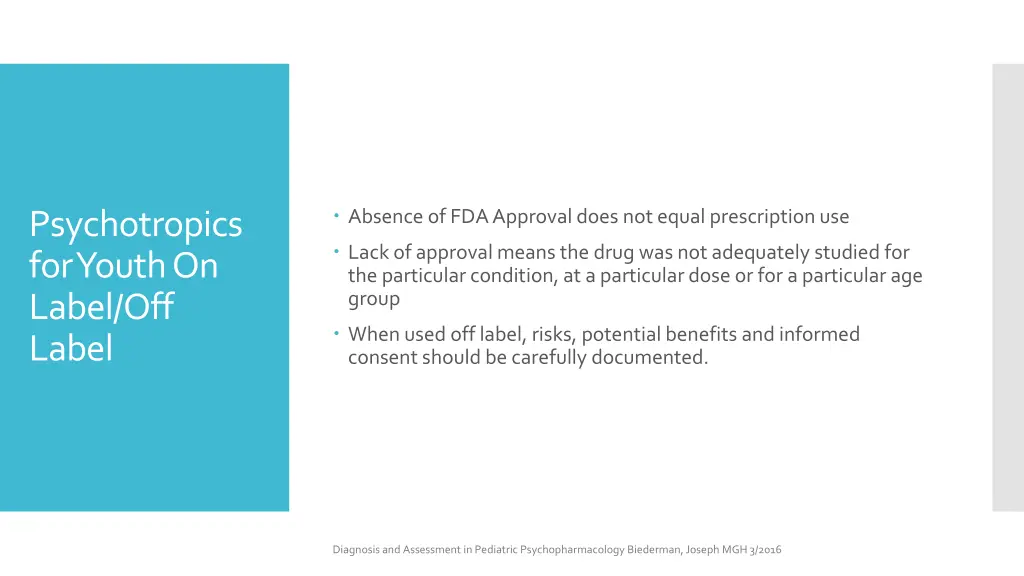 absence of fda approval does not equal