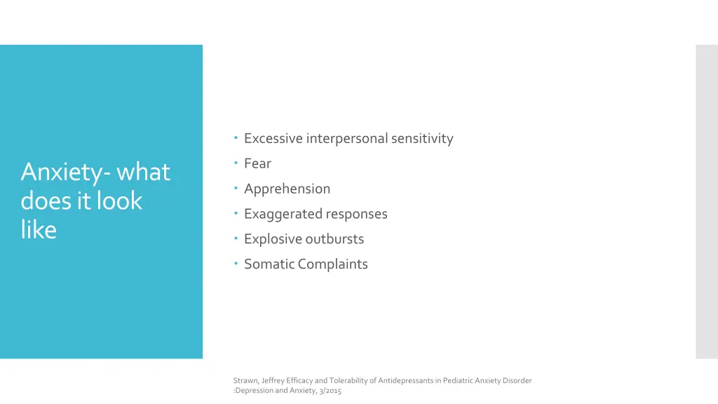excessive interpersonal sensitivity