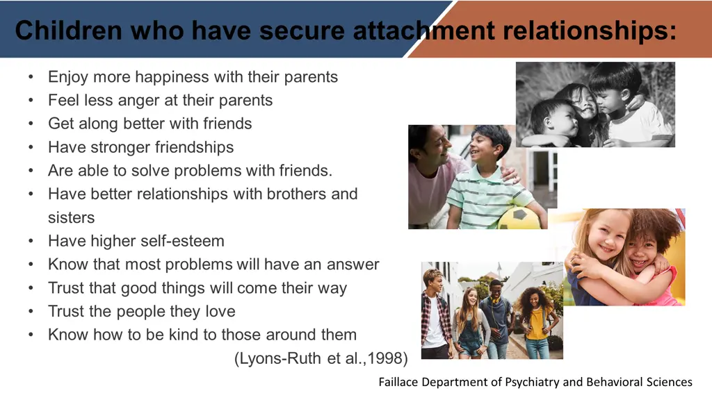 children who have secure attachment relationships