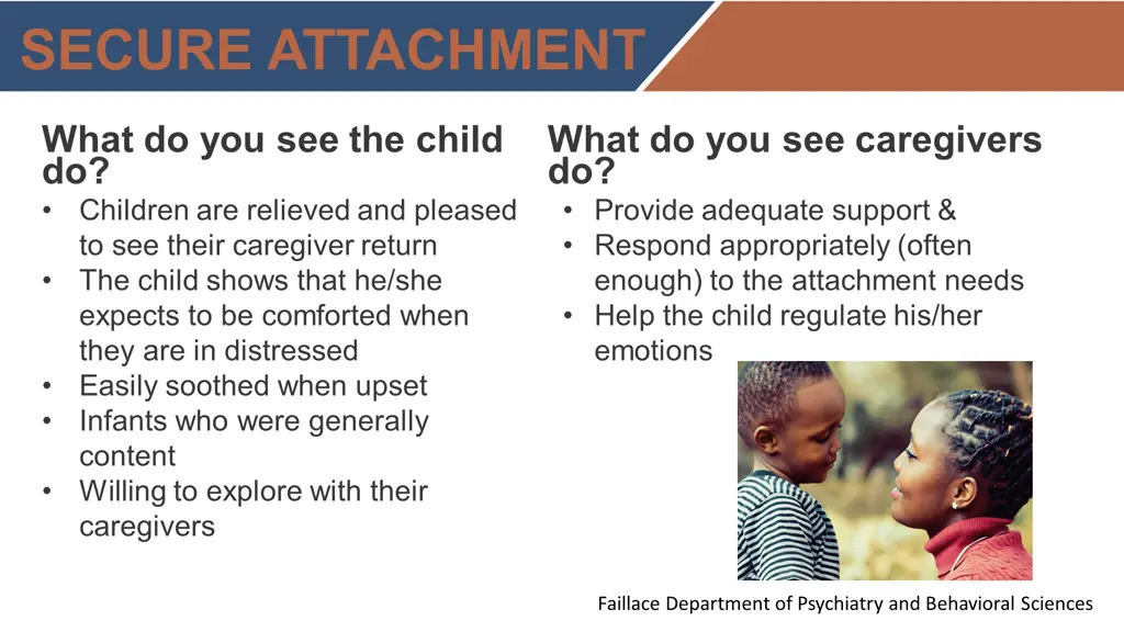 secure attachment