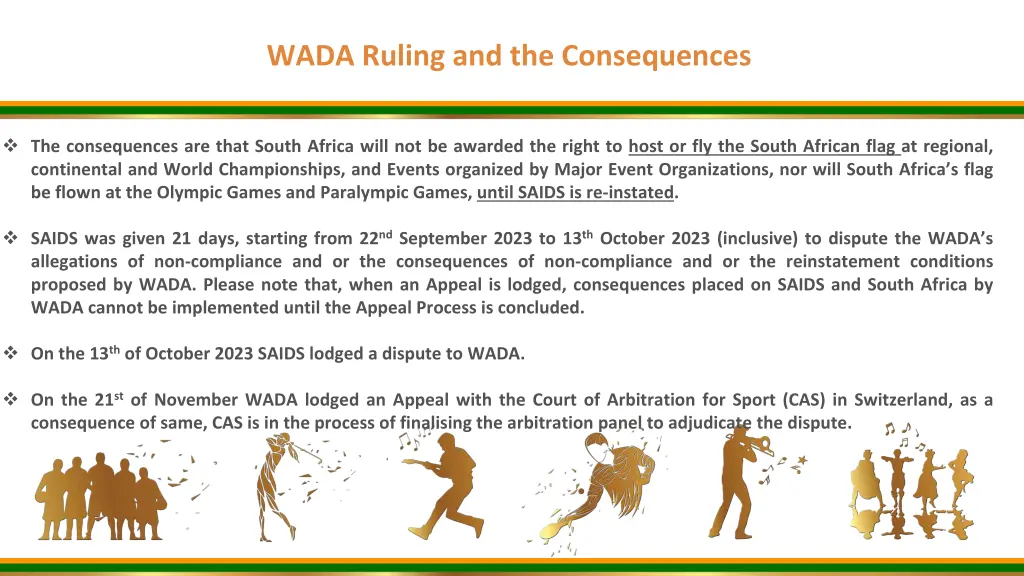 wada ruling and the consequences