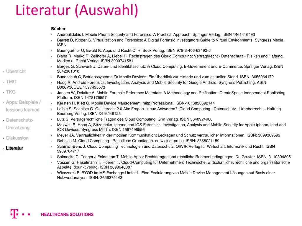 literatur auswahl 2