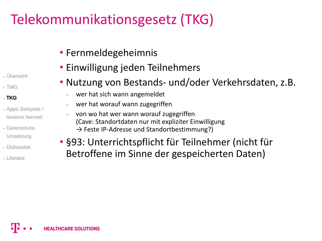 telekommunikationsgesetz tkg