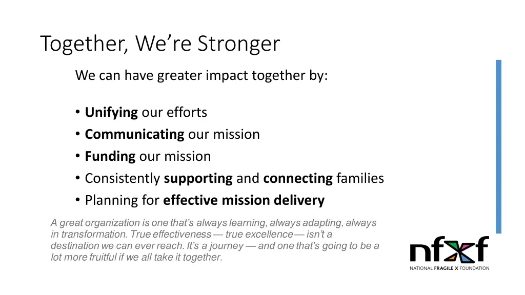 together we re stronger