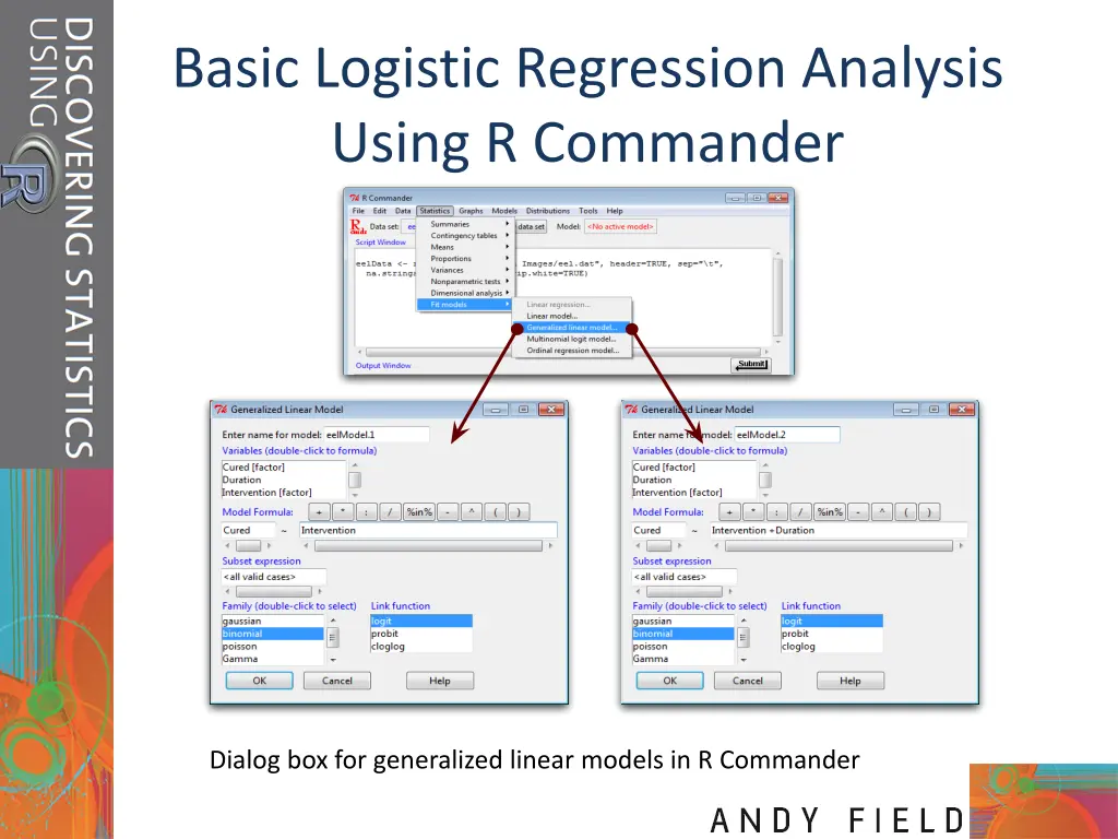 basic logistic regression analysis using 1