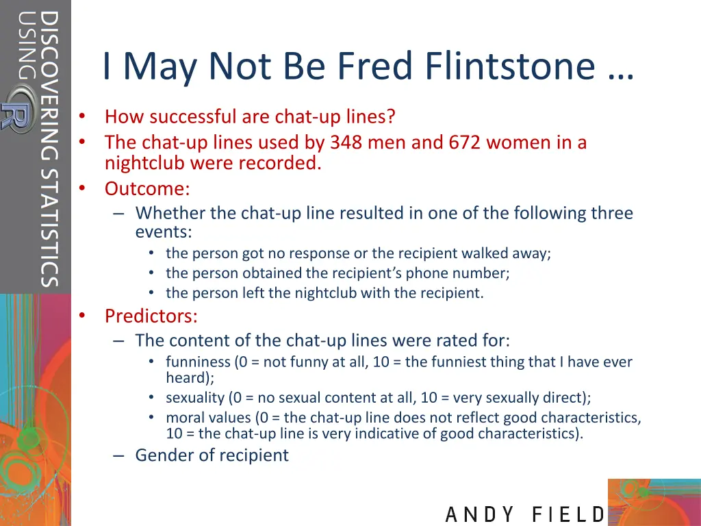 i may not be fred flintstone