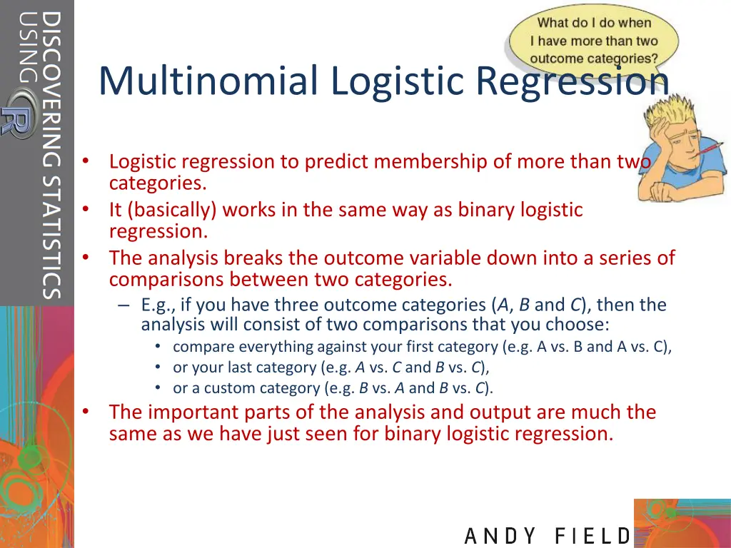 multinomial logistic regression