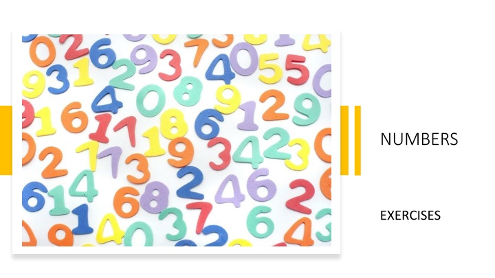 numbers