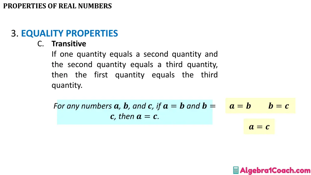 properties of real numbers 10