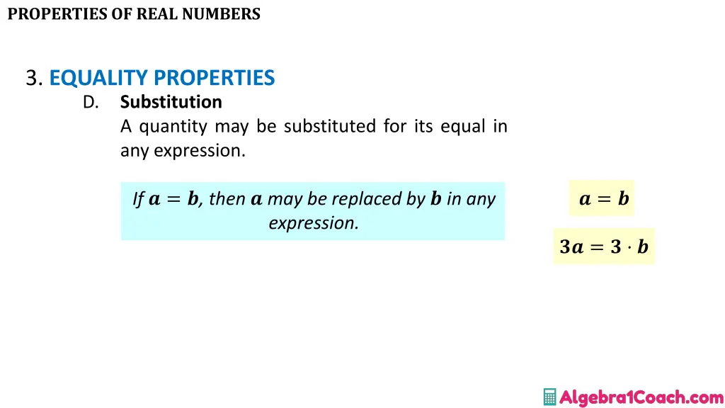 properties of real numbers 11