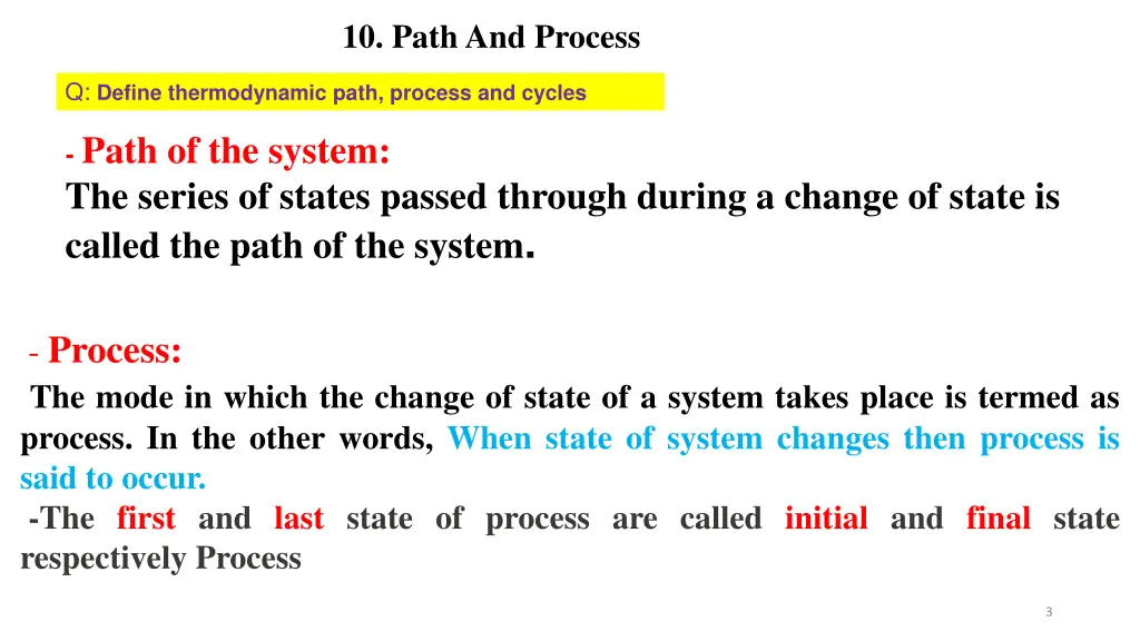 10 path and process
